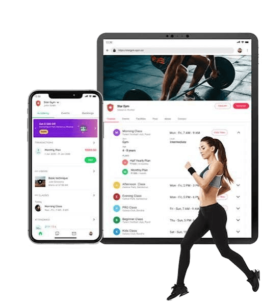 KD GymMaster gym management software dashboard